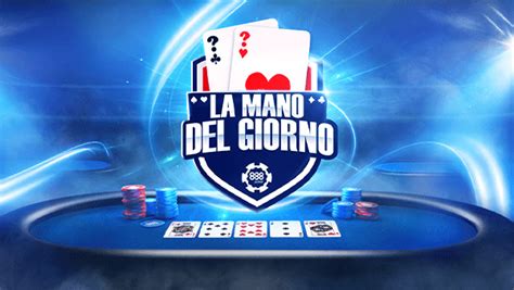 mano del giorno 888|Recensione 888Poker .